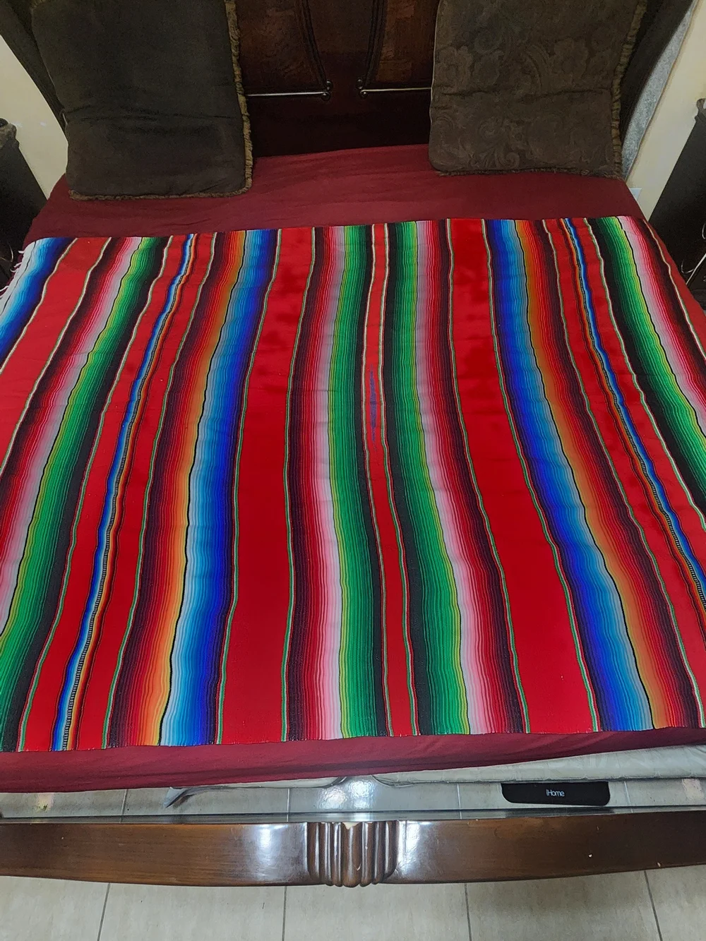 Vintage vibrant serape